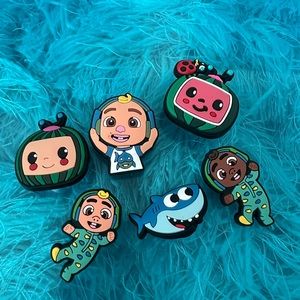 Charms for Crocs Cocomelon 6pk